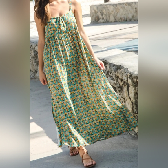 NATURAL LIFE Dresses Nwt Natural Life Patti Tiefront Maxi Dress